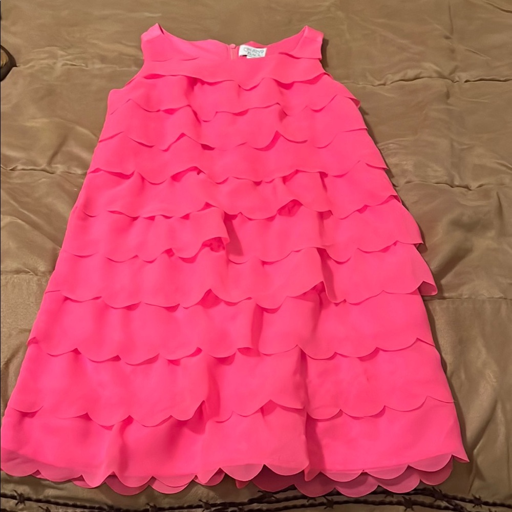 The Children's Place Pink Tiered Ruffle Dress